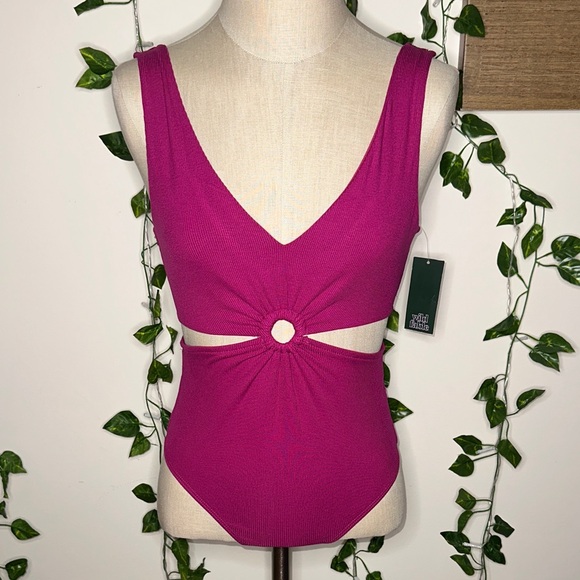 wild fable Tops - Target Wild Fable Plum Purple Magenta Bodysuit NWT
